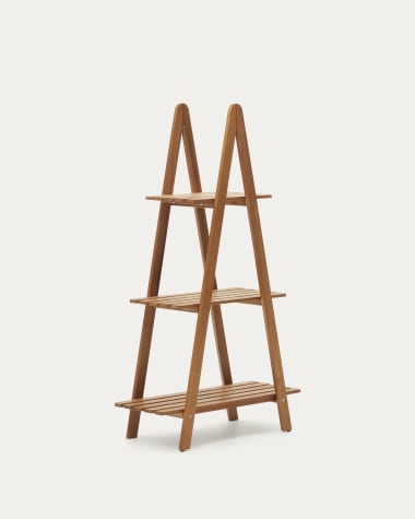 Estante de exterior Victora de madeira maciça de acácia 70 x 85 cm FSC 100%