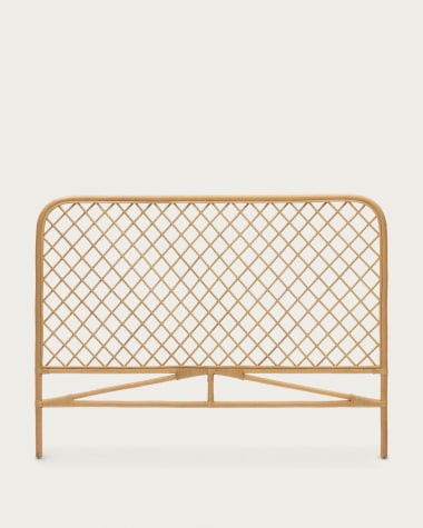 Tête de lit Citlalli en rotin finition naturelle pour lit de 150 cm