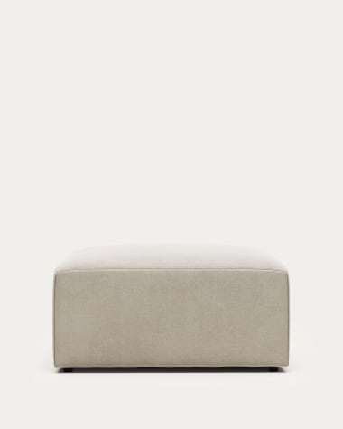 Blok Pouf beige 90 x 74 cm FSC Mix Credit