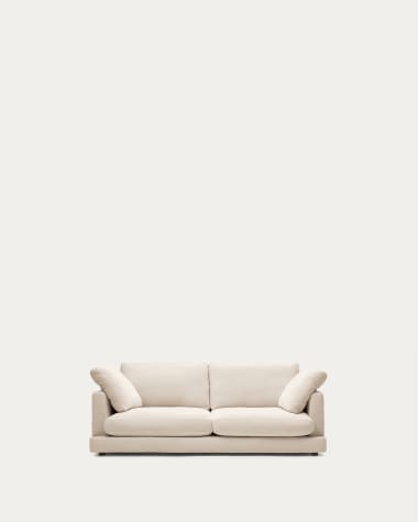 Divano Gala 3 posti beige 210 cm
