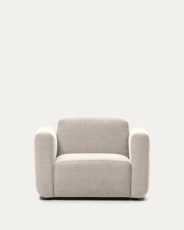 Neom modular armchair in beige FSC Mix Credit