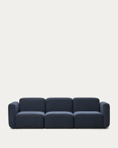 Divano modulare Neom 3 posti blu 263 cm FSC Mix Credit