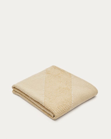 Seti blanket 100% cotton in mustard 130 x 170 cm