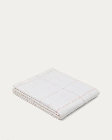 Tovaglia Melis 100% cotone a quadri multicolore 150 x 250 cm