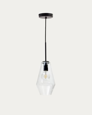 Lámpara de techo Mao de cristal Ø 17 cm