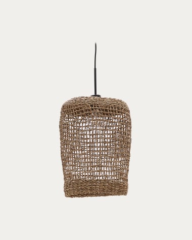 Laiar Schirm für Deckenlampe aus Rattan mit naturfarbenem Finish Ø 27 cm