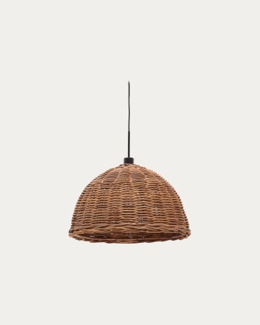 Jornets Schirm für Deckenlampe aus Rattan mit naturfarbenem Finish Ø 50 cm