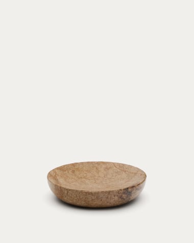 Saboneteira Spalsh de mármore bege