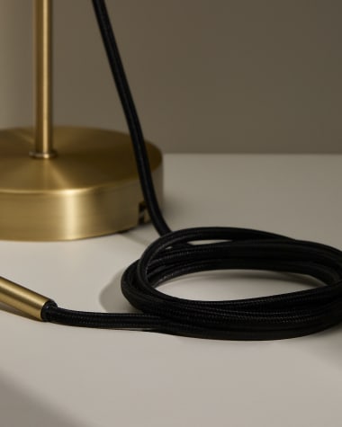 Fulvia Fassung für Deckenlampe aus Metall mit Finish in Gold 150 cm