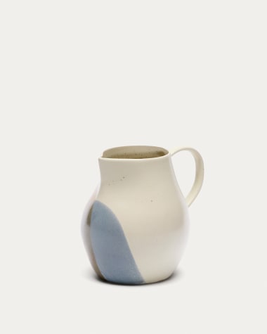 Multicoloured ceramic Miglo jug