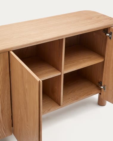 Salaya sideboard ash plywood FSC Mix Credit, 200 cm x 79 cm