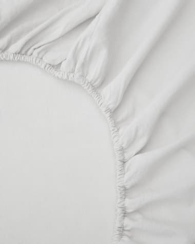 Prześcieradło do łóżeczka i rozkładanej kołyski dziecięcej Fleno ze 100% bawełny 70 x 140 cm