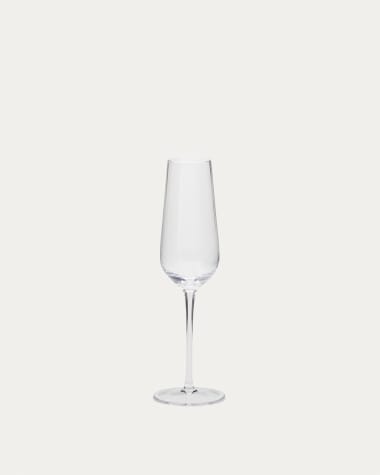 Copa de cava Mimba allargada de vidre transparent 26 cl