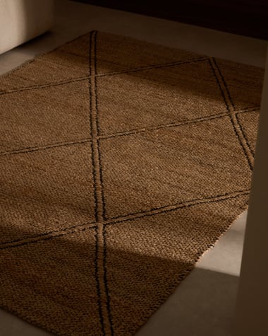 Vallalta jute rug, 160 x 230 cm