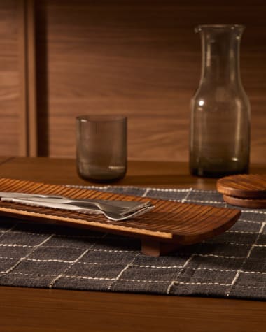 Rommu large serving board made of acacia wood FSC 100%