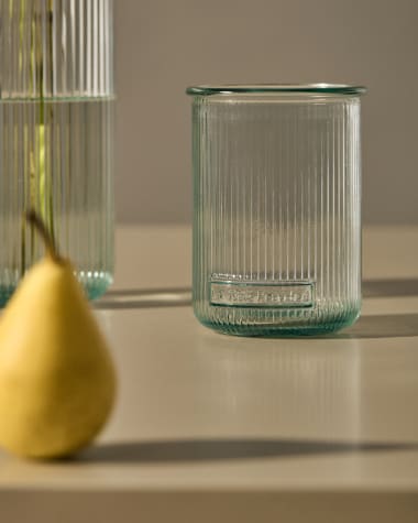 Milma transparent recycled glass