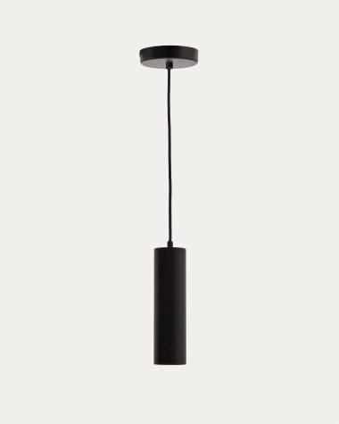 Lámpara de techo Andia de aluminio con acabado pintado negro
