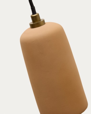 Lámpara de techo Madsen de terracota Ø8 cm