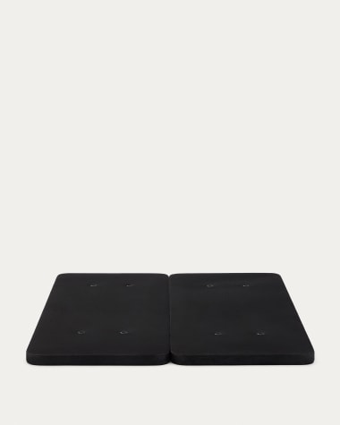 Under base upholstered with 3D fabric for 160 x 200cm mattress