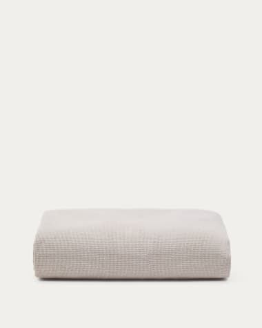 Cover for the beige Blok bed for a 160 x 200 cm mattress