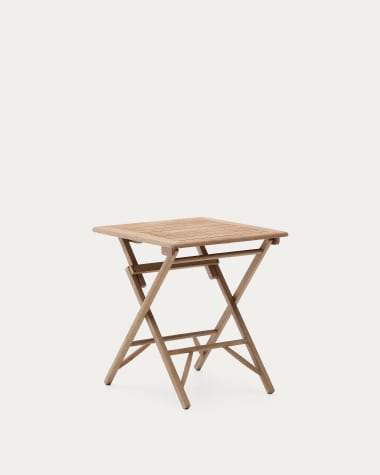 Klapptisch Dandara aus massivem Akazienholz, 66 x 66 cm, FSC 100 %