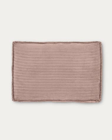 Blok cushion thick pink corduroy 40 x 60 cm