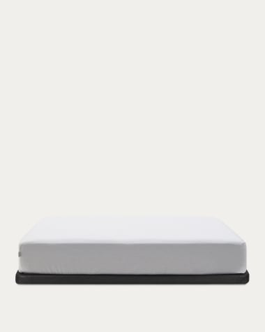Under base upholstered with 3D fabric for 140 x 190cm mattress