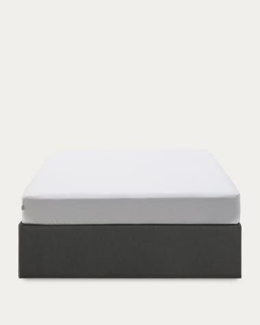 Matters folding sofa in black for a 160 x 200 cm mattress