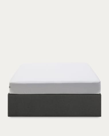 Matters folding sofa in black for a 150 x 190 cm mattress