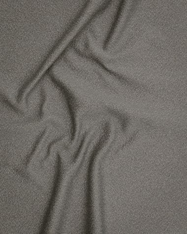 Boira grey fabric sample BR03 10 x 15 cm