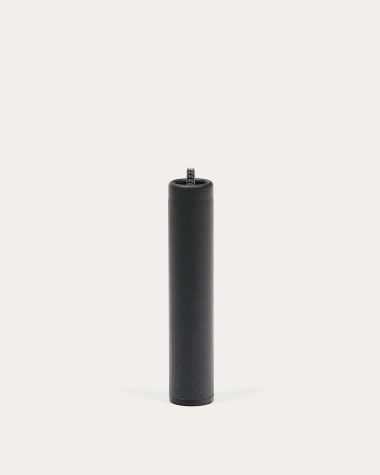 Lyx bed frame leg in anthracite grey metal