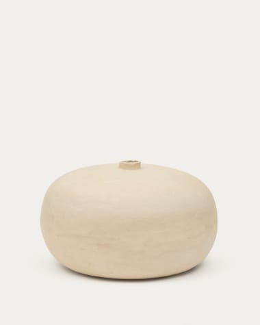 Vase Nivala aus Pappmaché 23 cm