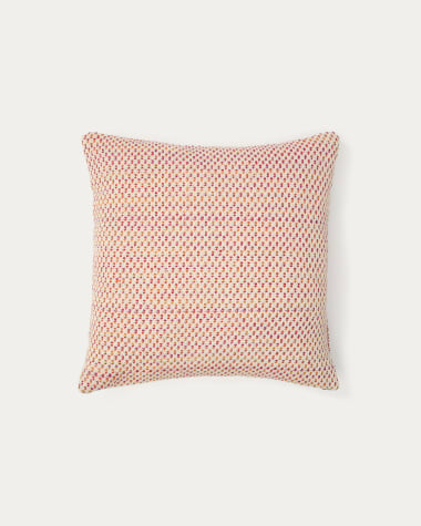 Kissenbezug Milianne Jacquard-Baumwolle bunt 50 x 50 cm