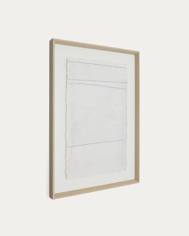 Durkan white picture on recycled paper 50 x 70cm
