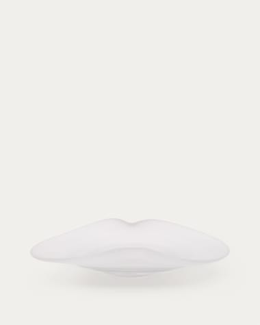 Tafelaufsatz Ondaro aus Milchglas 11 cm