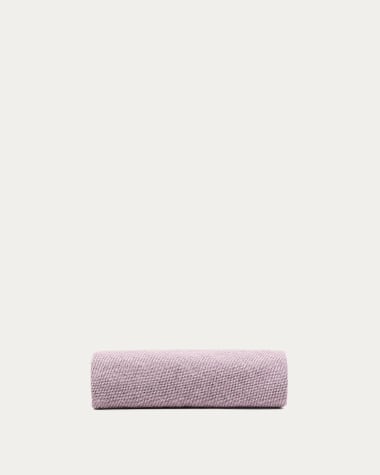 Kaeli purple footrest cover Ø43cm