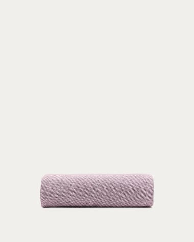Kaeli purple footrest cover Ø60cm