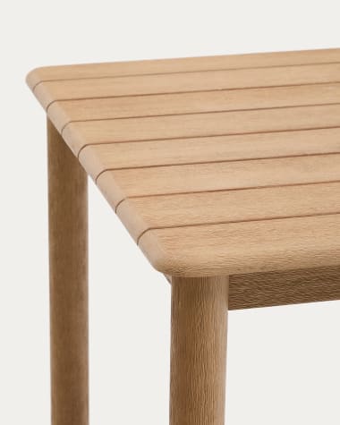 Tavolo sori in legno massiccio di acacia 78 x 78 cm FSC 100%
