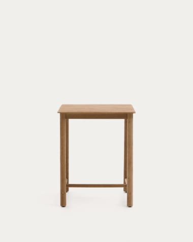 Tavolo sori in legno massiccio di acacia 78 x 78 cm FSC 100%