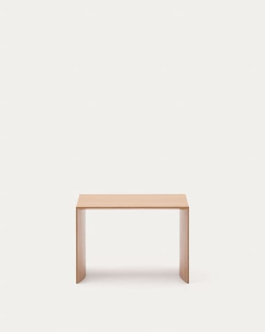 Table auxiliaire Litto en placage de chêne 55 x 40 cm