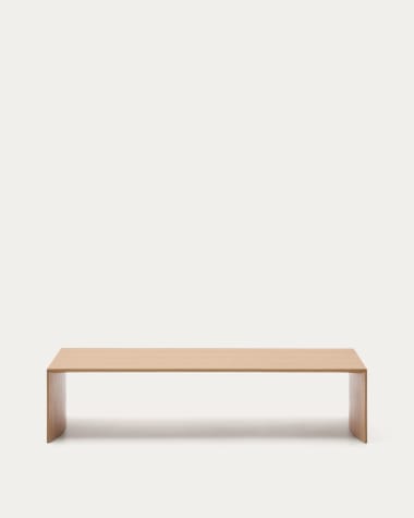 Litto oak veneer coffee table, 140 x 70 cm