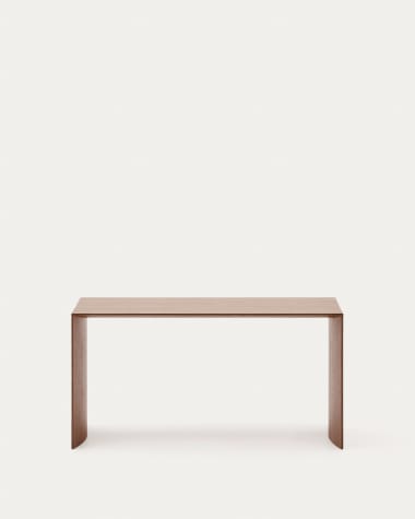 Litto walnut veneer coffee table, 90 x 45 cm