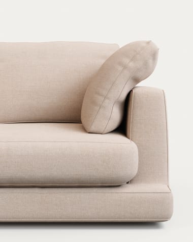 Gala 6-seater sofa beige, 390cm