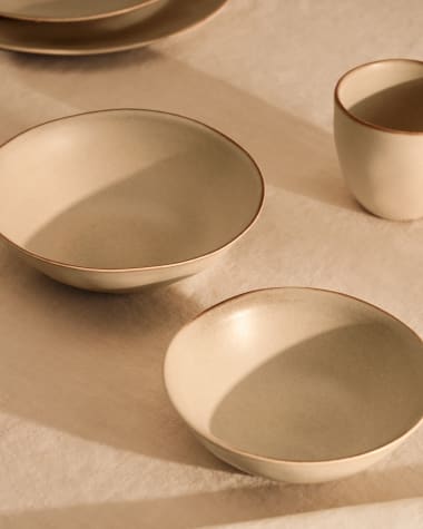 Bowl piccola Banyoles in ceramica marrone