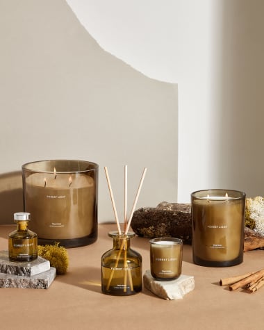 Forest Light fragrance diffuser with sticks, 180 ml