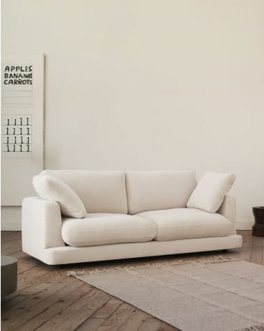 Gala 3-Sitzer Sofa beige 210 cm