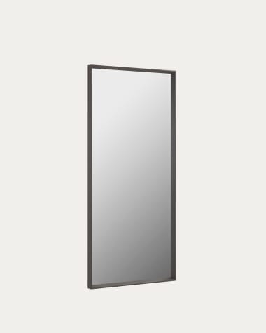Espelho Nerina 80 x 180 cm com acabamento escuro