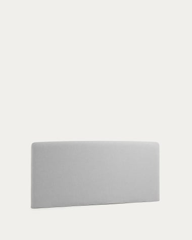Dyla hoofdbord met afneembare hoes in grijs, voor bedden van 150 cm