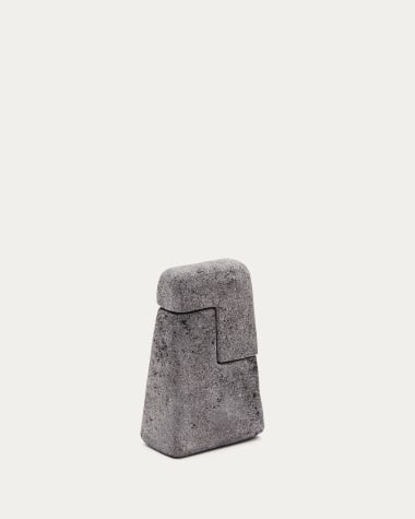 Escultura Sipa de piedra con acabado natural 20 cm