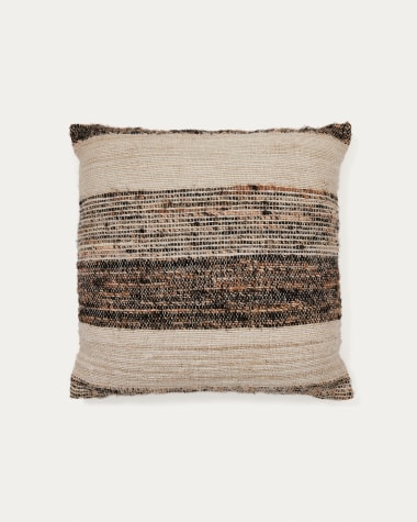 Federa cuscino Setara in cotone a righe multicolore 45 x 45 cm